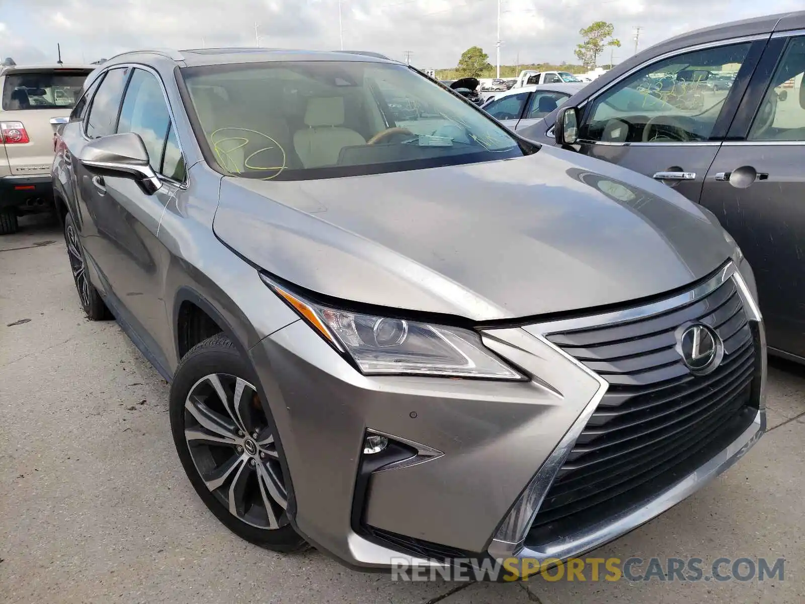 1 Photograph of a damaged car JTJGZKCA7K2010470 LEXUS RX350 2019