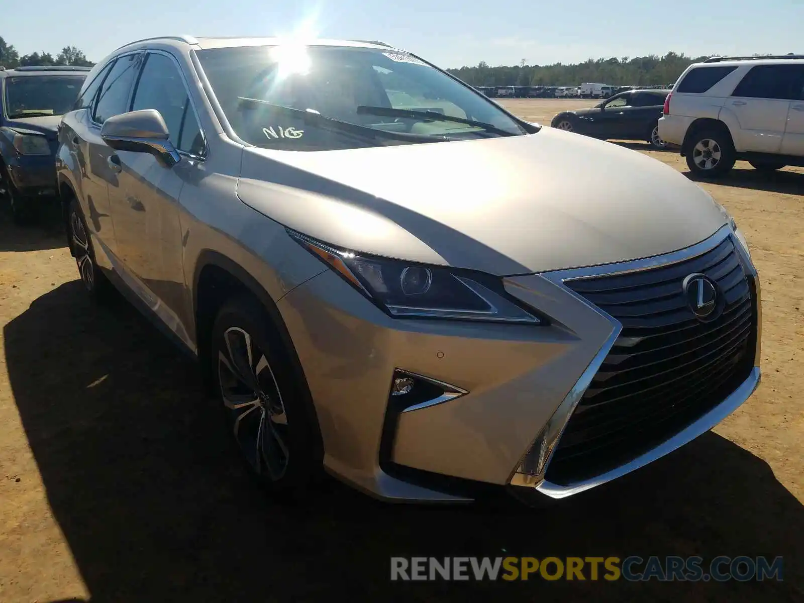 1 Photograph of a damaged car JTJGZKCA7K2011294 LEXUS RX350 2019