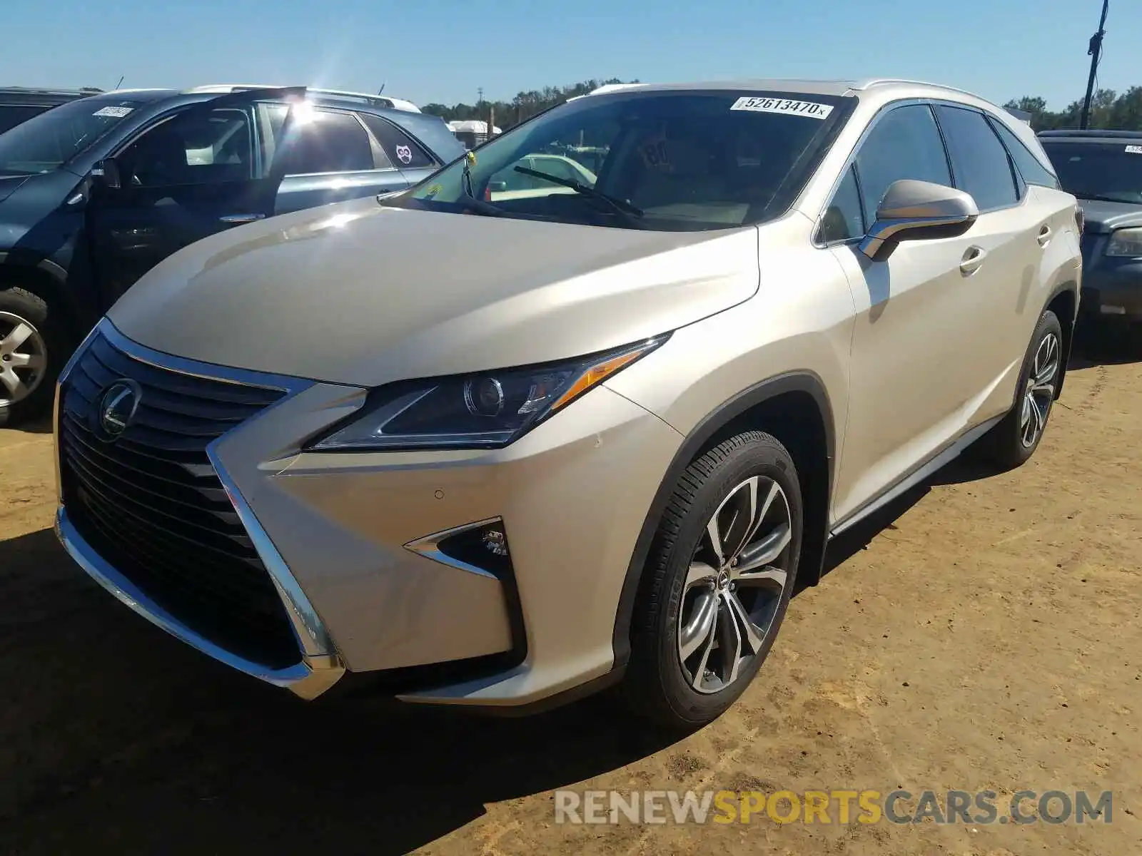 2 Photograph of a damaged car JTJGZKCA7K2011294 LEXUS RX350 2019