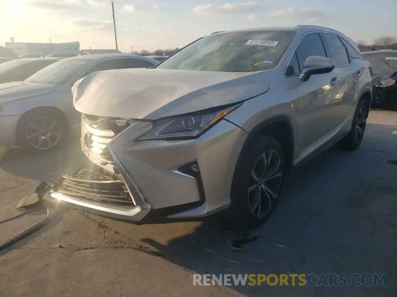 2 Photograph of a damaged car JTJGZKCA7K2013868 LEXUS RX350 2019