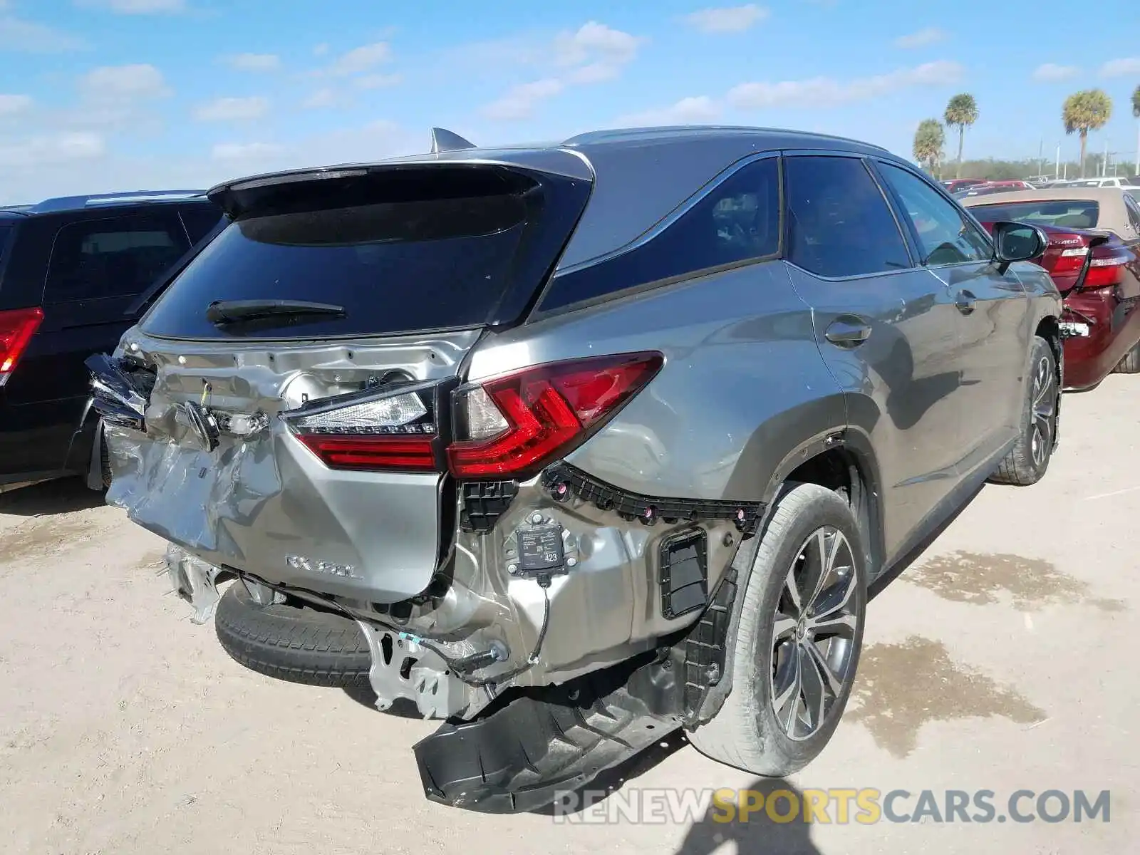 4 Photograph of a damaged car JTJGZKCA8K2010655 LEXUS RX350 2019