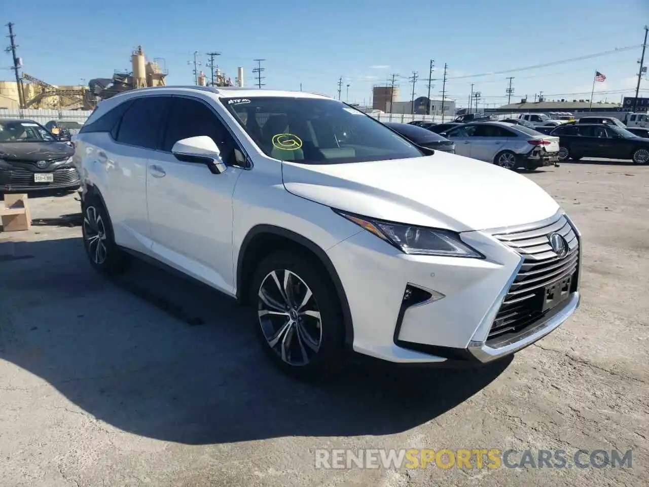 1 Photograph of a damaged car JTJGZKCA8K2010798 LEXUS RX350 2019