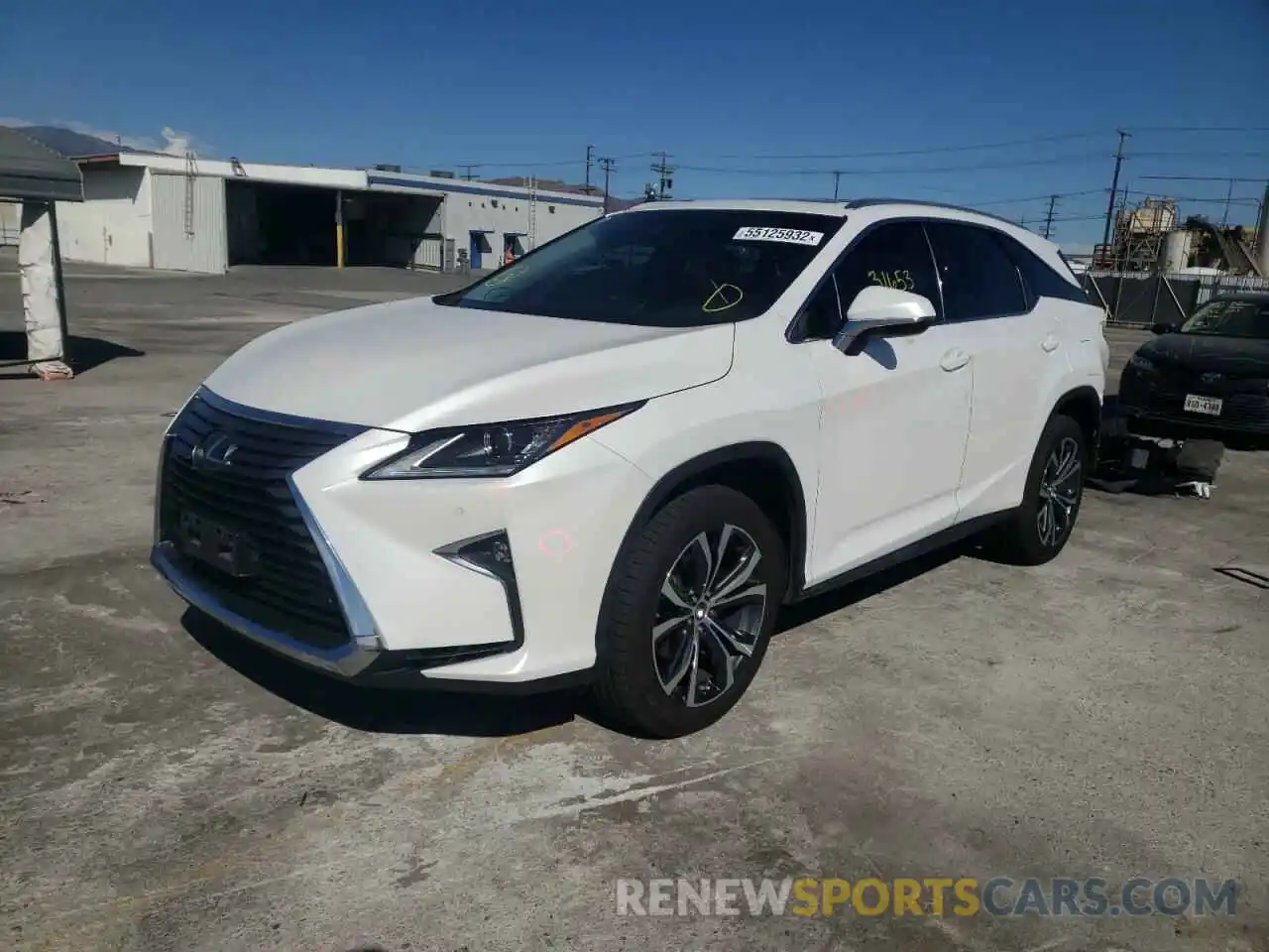 2 Photograph of a damaged car JTJGZKCA8K2010798 LEXUS RX350 2019