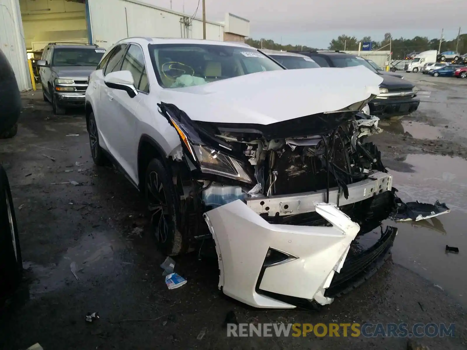 1 Photograph of a damaged car JTJGZKCA9K2010809 LEXUS RX350 2019