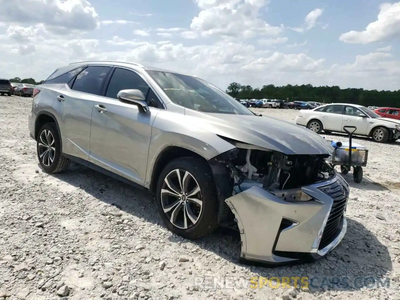 1 Photograph of a damaged car JTJGZKCA9K2012575 LEXUS RX350 2019