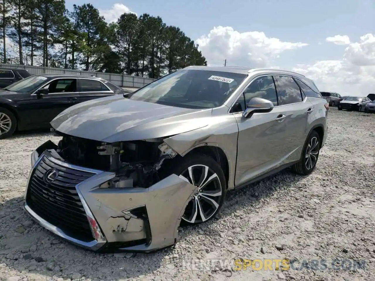 2 Photograph of a damaged car JTJGZKCA9K2012575 LEXUS RX350 2019