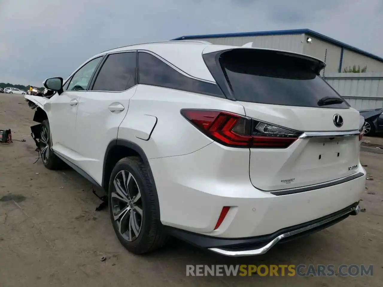 3 Фотография поврежденного автомобиля JTJGZKCA9K2012995 LEXUS RX350 2019