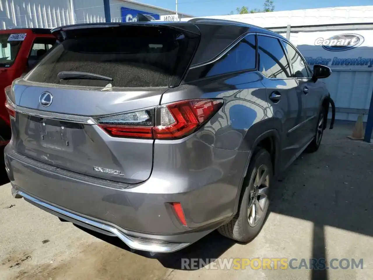 4 Фотография поврежденного автомобиля JTJGZKCA9K2013547 LEXUS RX350 2019