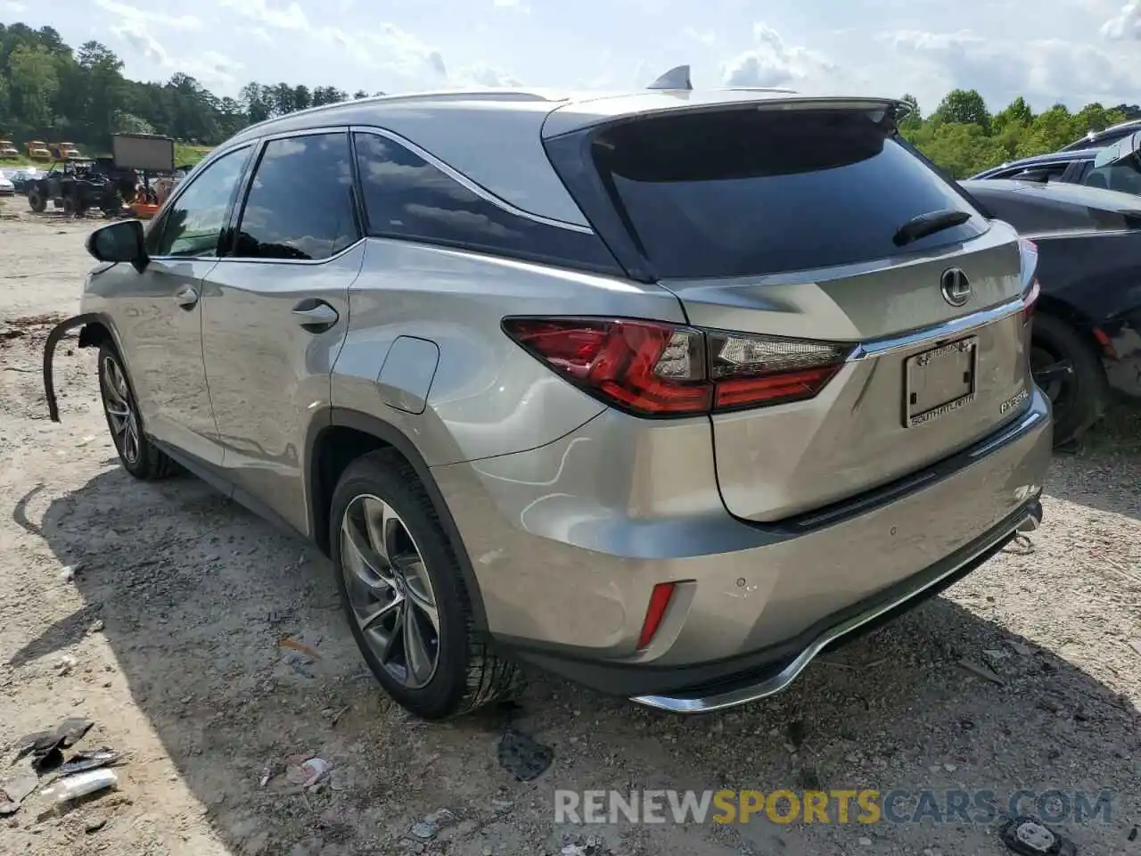 3 Photograph of a damaged car JTJGZKCAXK2012598 LEXUS RX350 2019