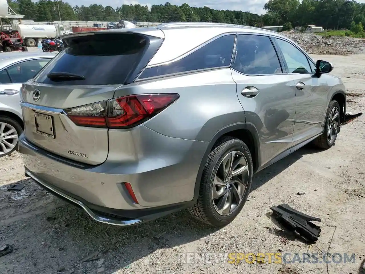 4 Photograph of a damaged car JTJGZKCAXK2012598 LEXUS RX350 2019