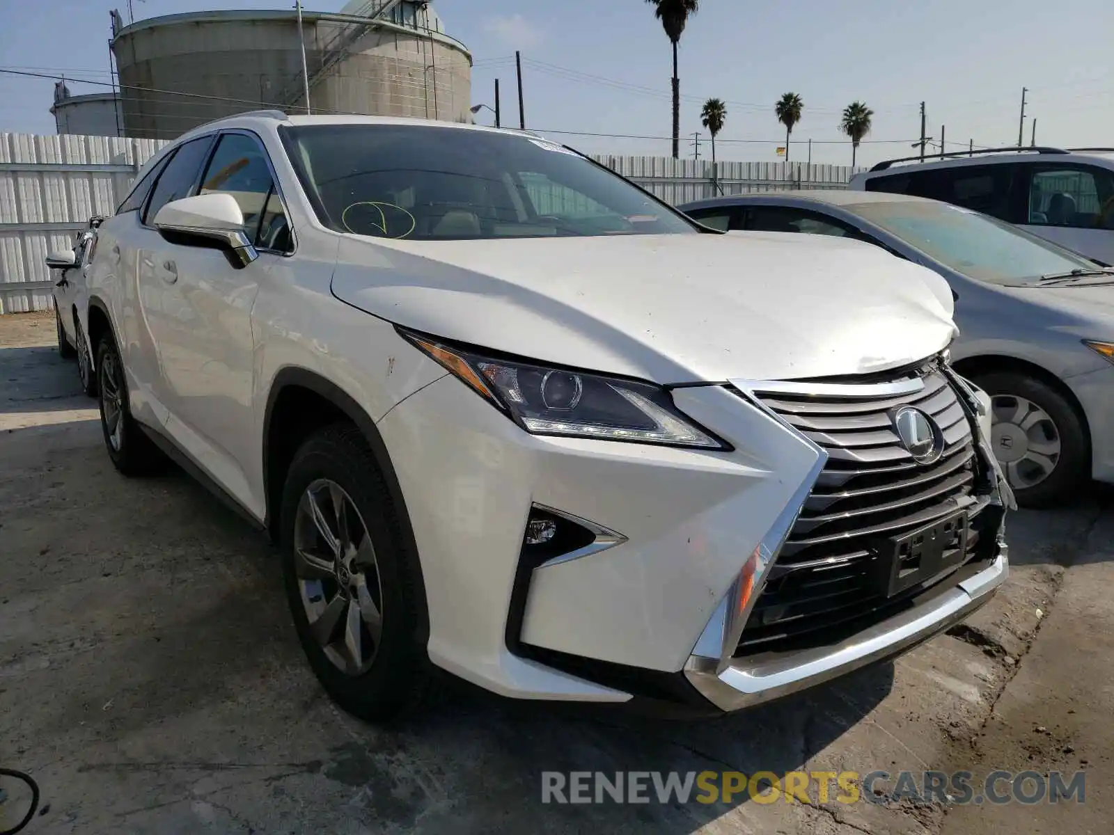 1 Photograph of a damaged car JTJGZKCAXK2013217 LEXUS RX350 2019