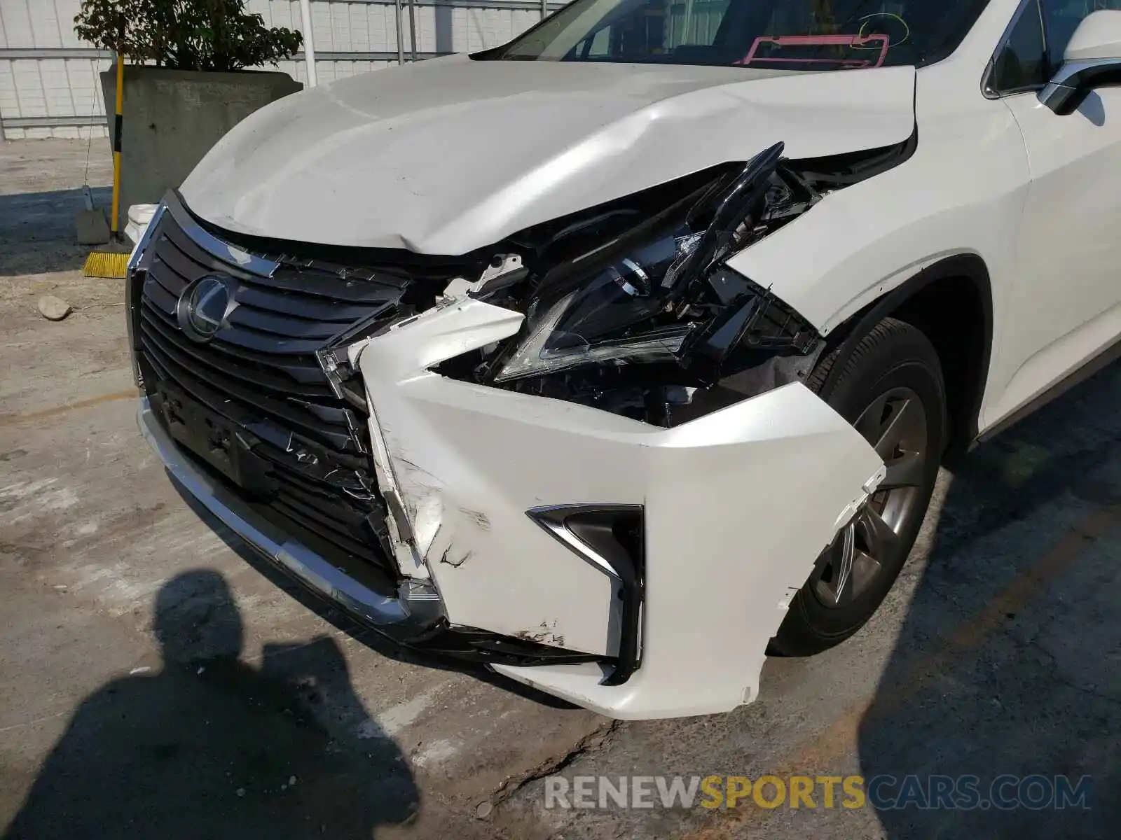 9 Photograph of a damaged car JTJGZKCAXK2013217 LEXUS RX350 2019