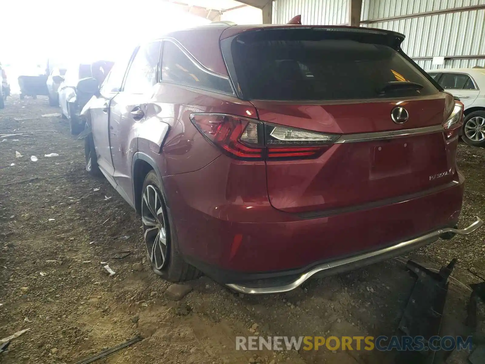 3 Photograph of a damaged car JTJGZKCAXK2013220 LEXUS RX350 2019