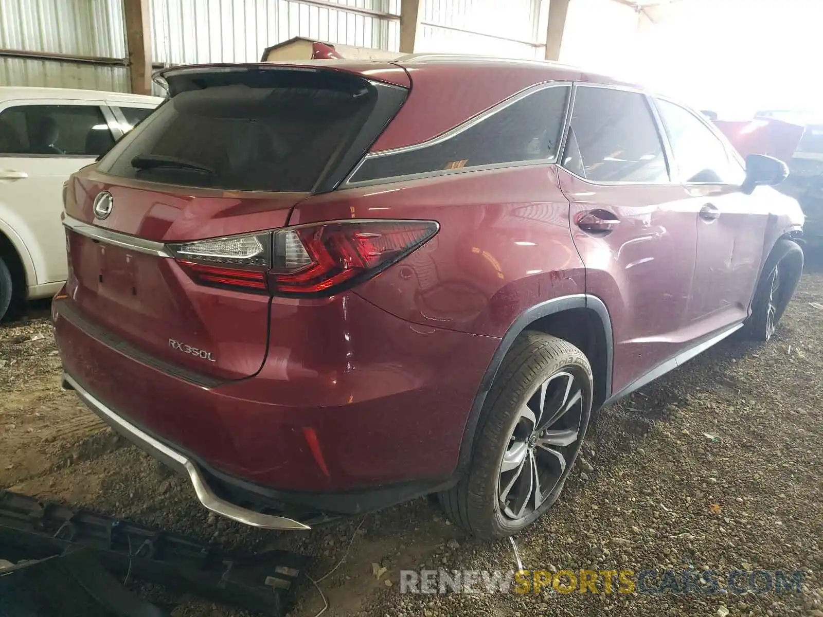 4 Photograph of a damaged car JTJGZKCAXK2013220 LEXUS RX350 2019