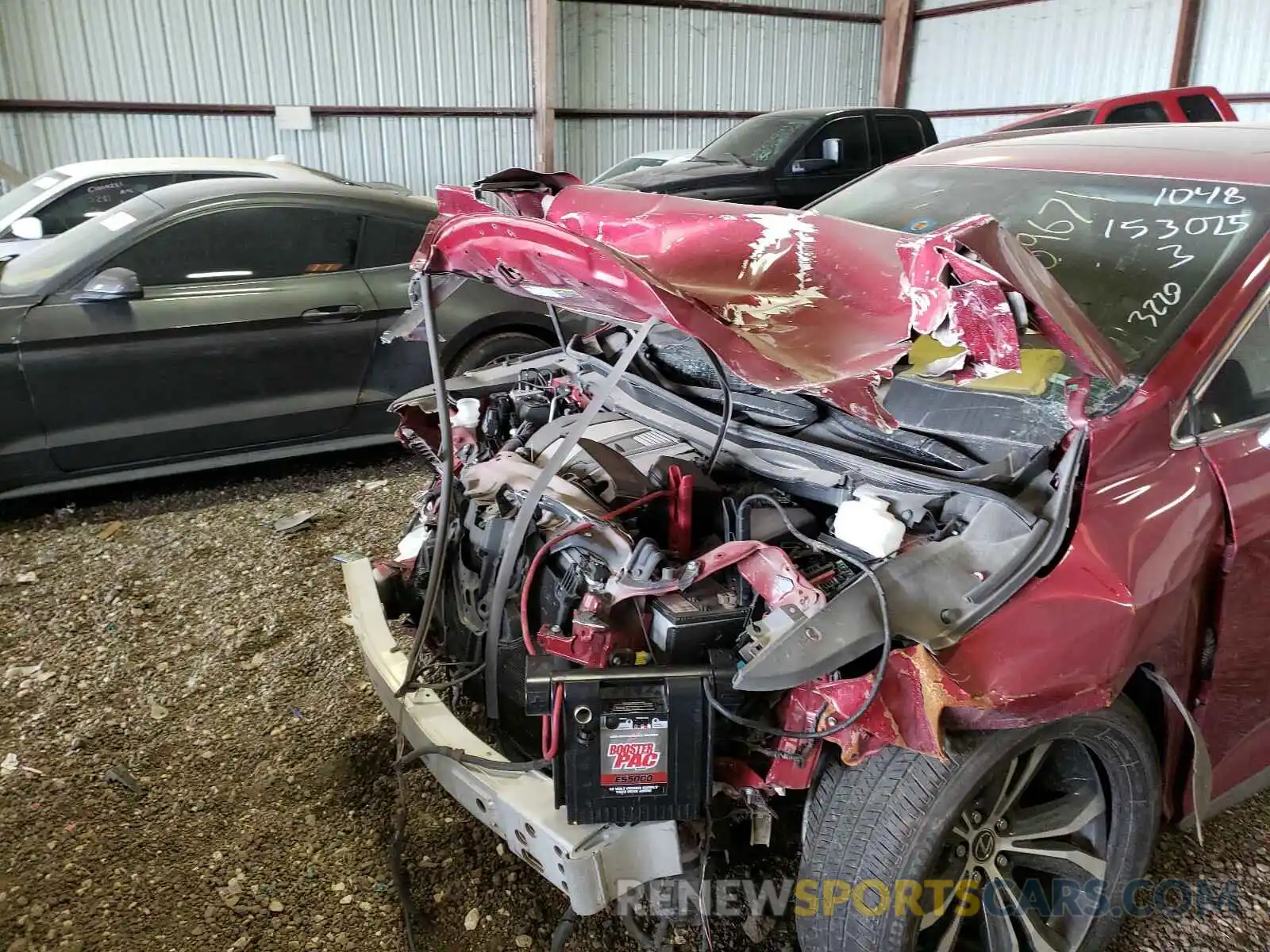 9 Photograph of a damaged car JTJGZKCAXK2013220 LEXUS RX350 2019