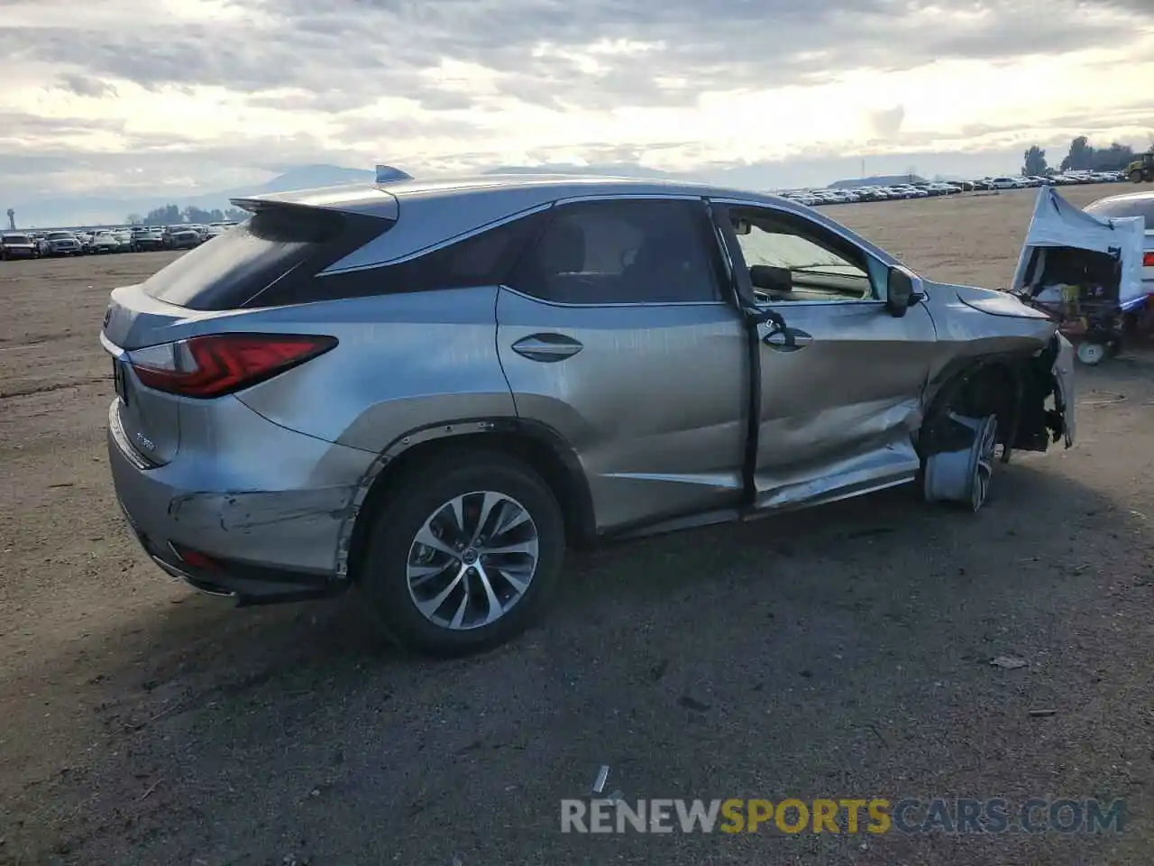 3 Photograph of a damaged car 2T2AZMAA1LC153940 LEXUS RX350 2020