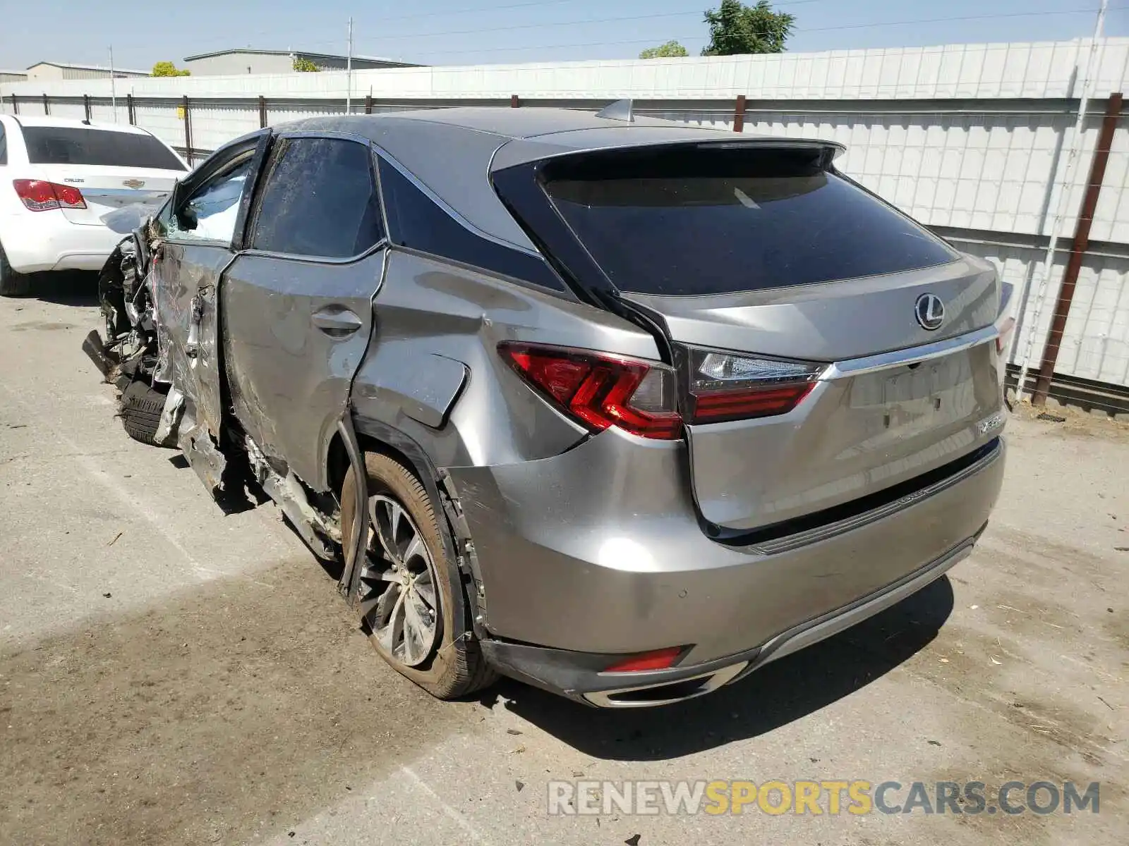 3 Photograph of a damaged car 2T2AZMAA1LC177610 LEXUS RX350 2020