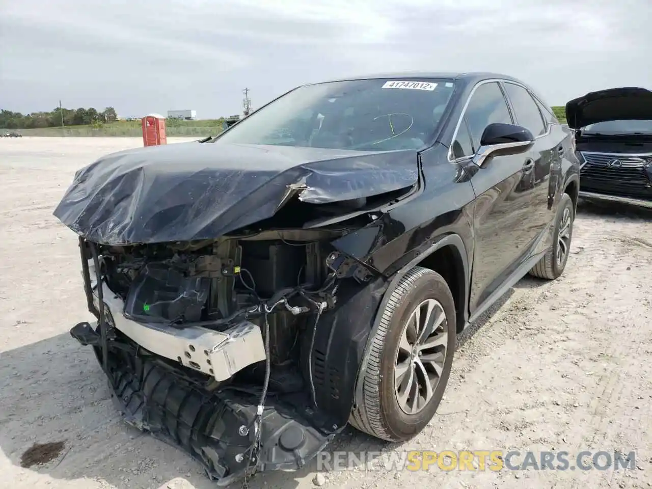 2 Photograph of a damaged car 2T2AZMAA2LC157656 LEXUS RX350 2020