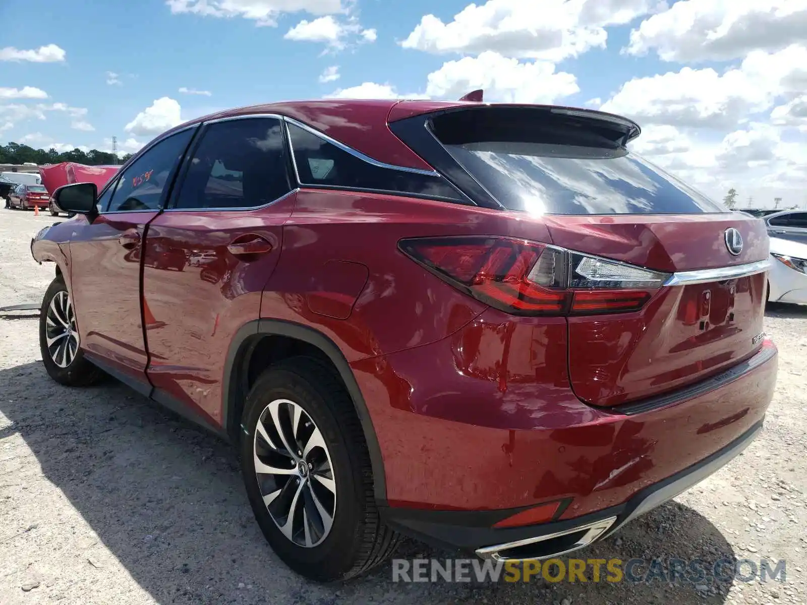 3 Photograph of a damaged car 2T2AZMAA3LC153969 LEXUS RX350 2020