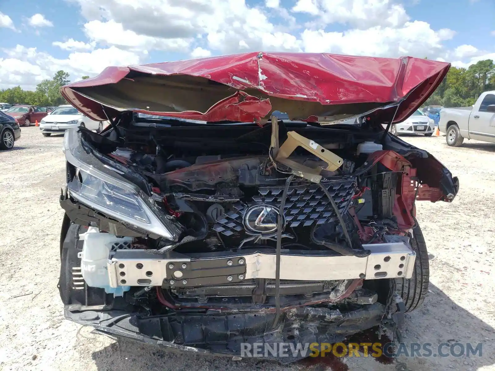 9 Photograph of a damaged car 2T2AZMAA3LC153969 LEXUS RX350 2020