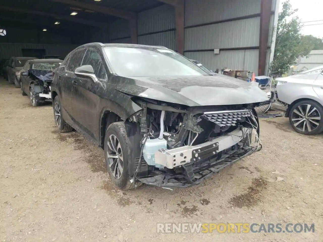 1 Photograph of a damaged car 2T2AZMAA3LC181402 LEXUS RX350 2020