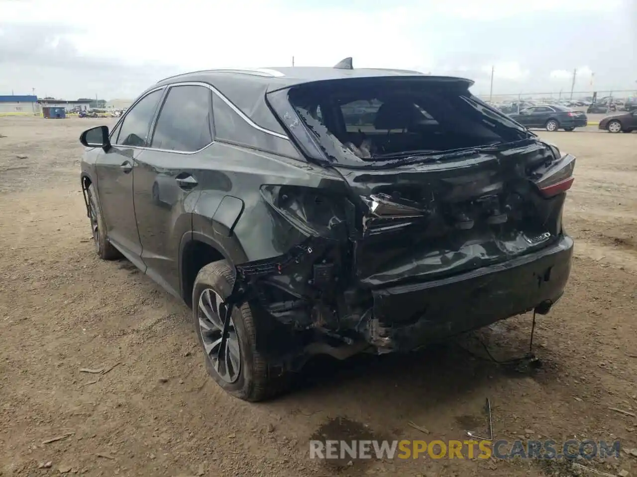 3 Photograph of a damaged car 2T2AZMAA3LC181402 LEXUS RX350 2020