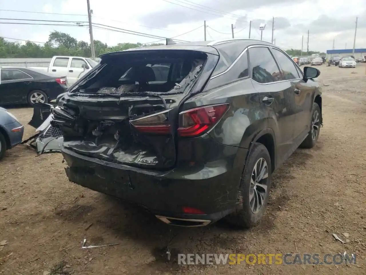 4 Photograph of a damaged car 2T2AZMAA3LC181402 LEXUS RX350 2020