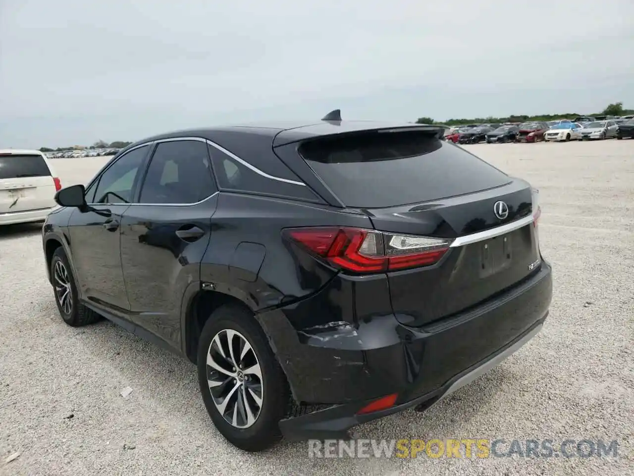 3 Photograph of a damaged car 2T2AZMAA7LC161699 LEXUS RX350 2020