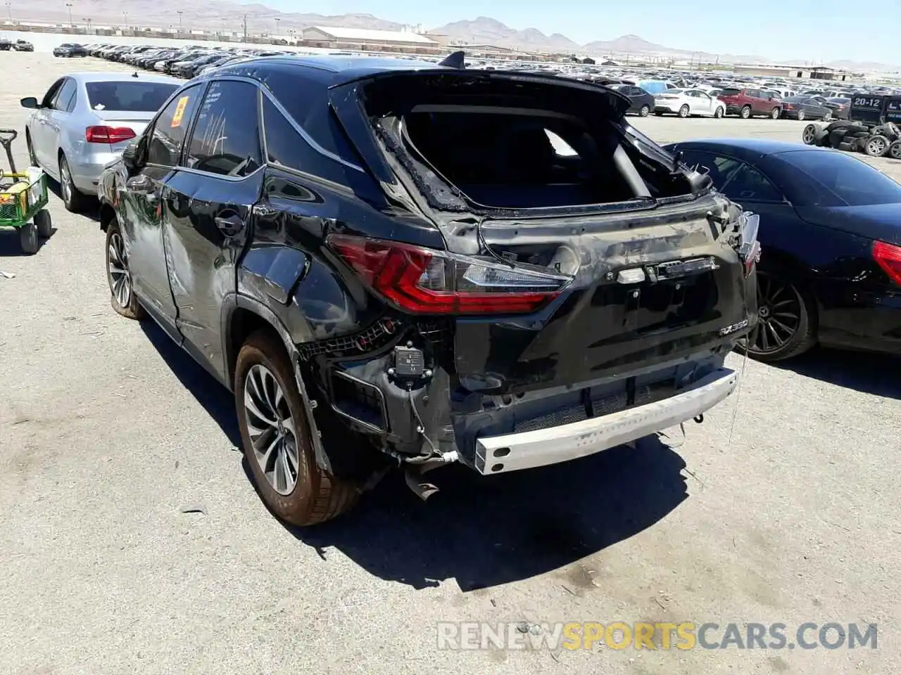 9 Photograph of a damaged car 2T2AZMAA9LC152308 LEXUS RX350 2020