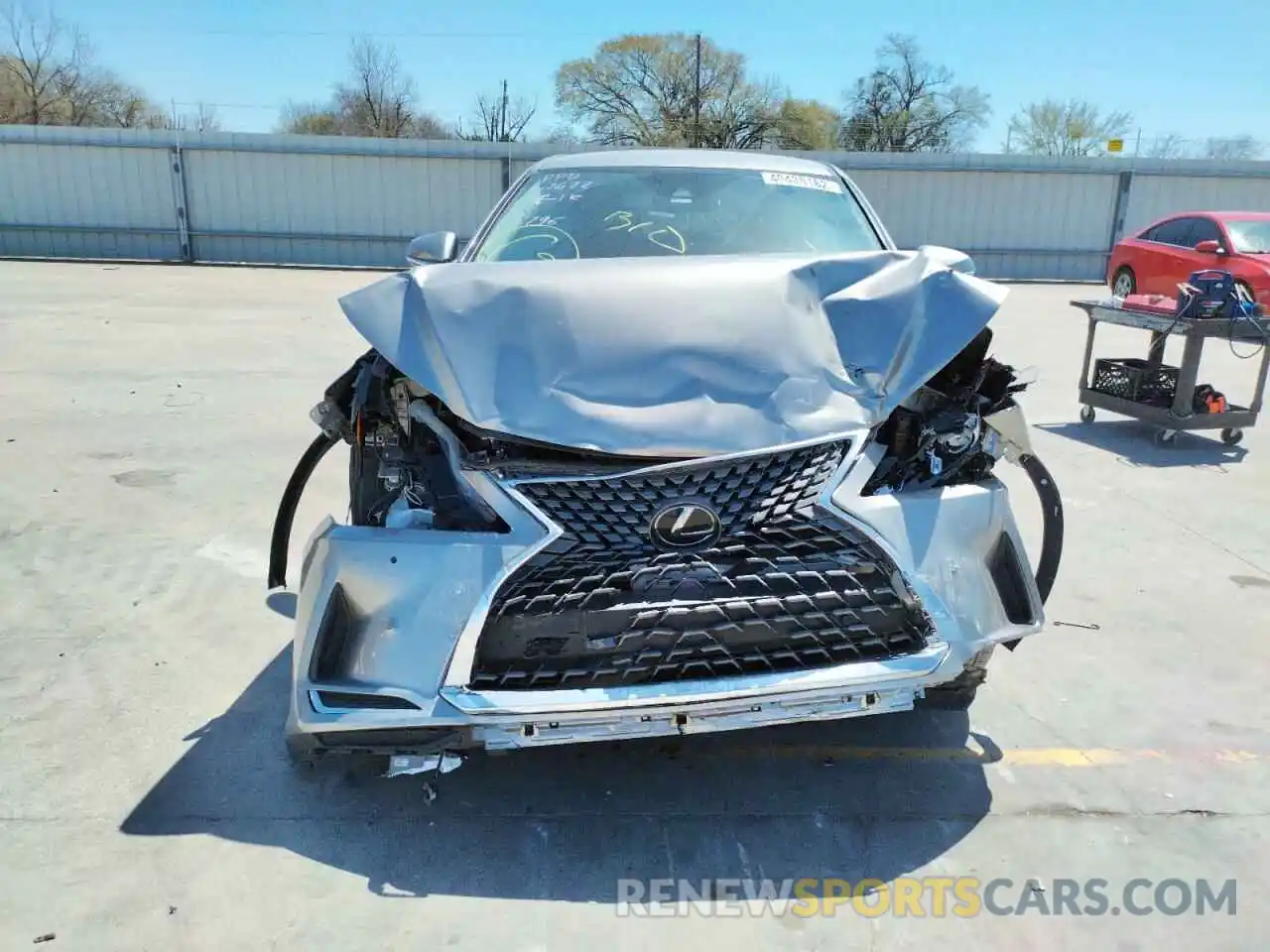 9 Photograph of a damaged car 2T2AZMAAXLC173796 LEXUS RX350 2020