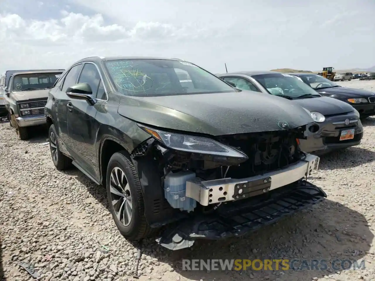 1 Photograph of a damaged car 2T2AZMDA2LC255291 LEXUS RX350 2020