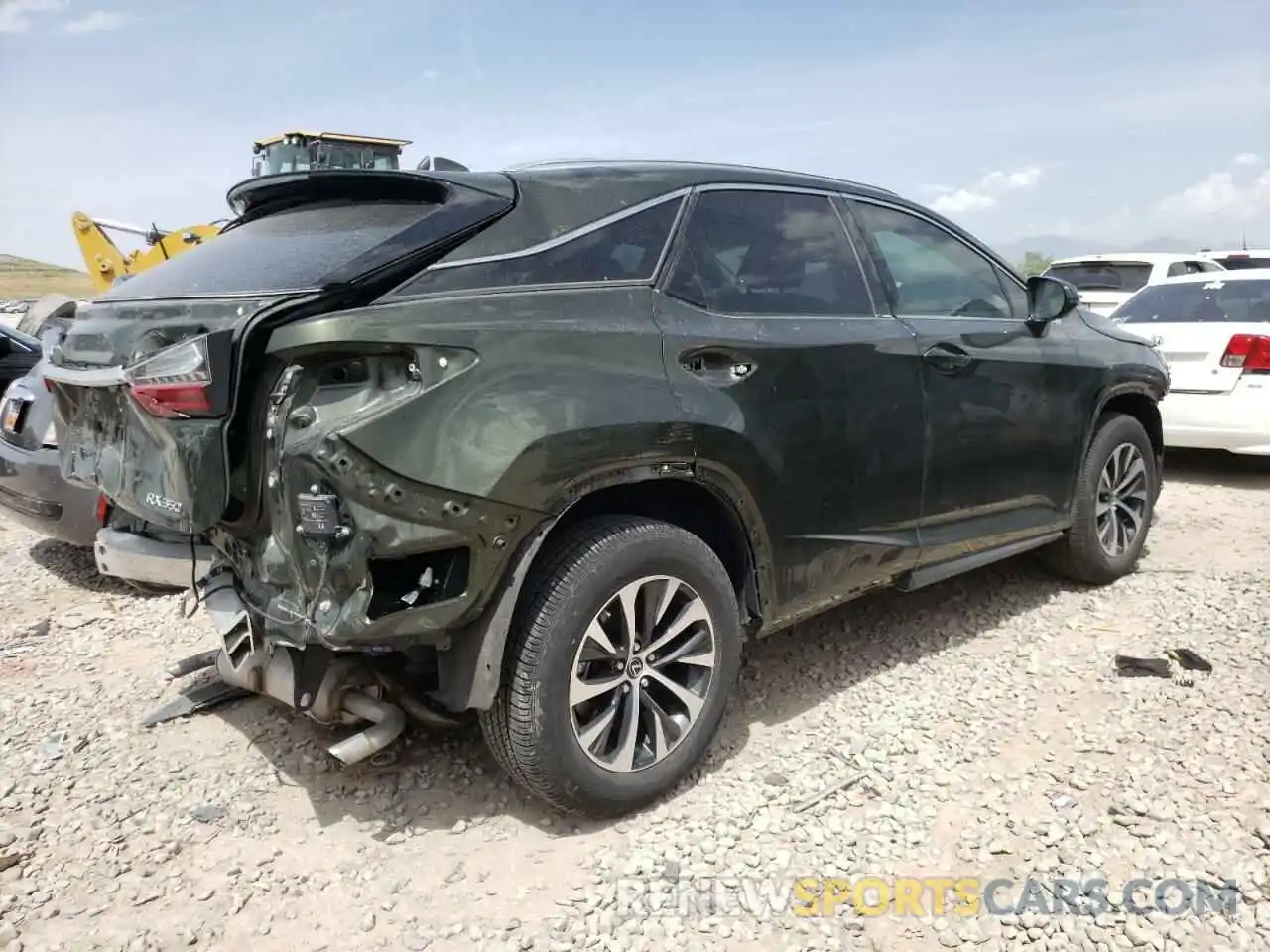 9 Фотография поврежденного автомобиля 2T2AZMDA2LC255291 LEXUS RX350 2020