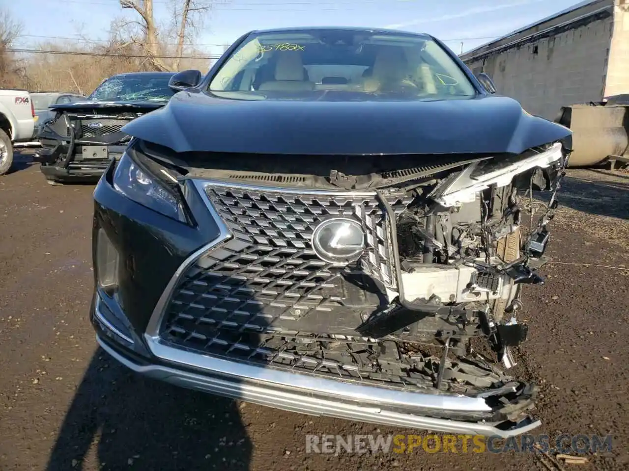 9 Photograph of a damaged car 2T2AZMDA5LC223709 LEXUS RX350 2020