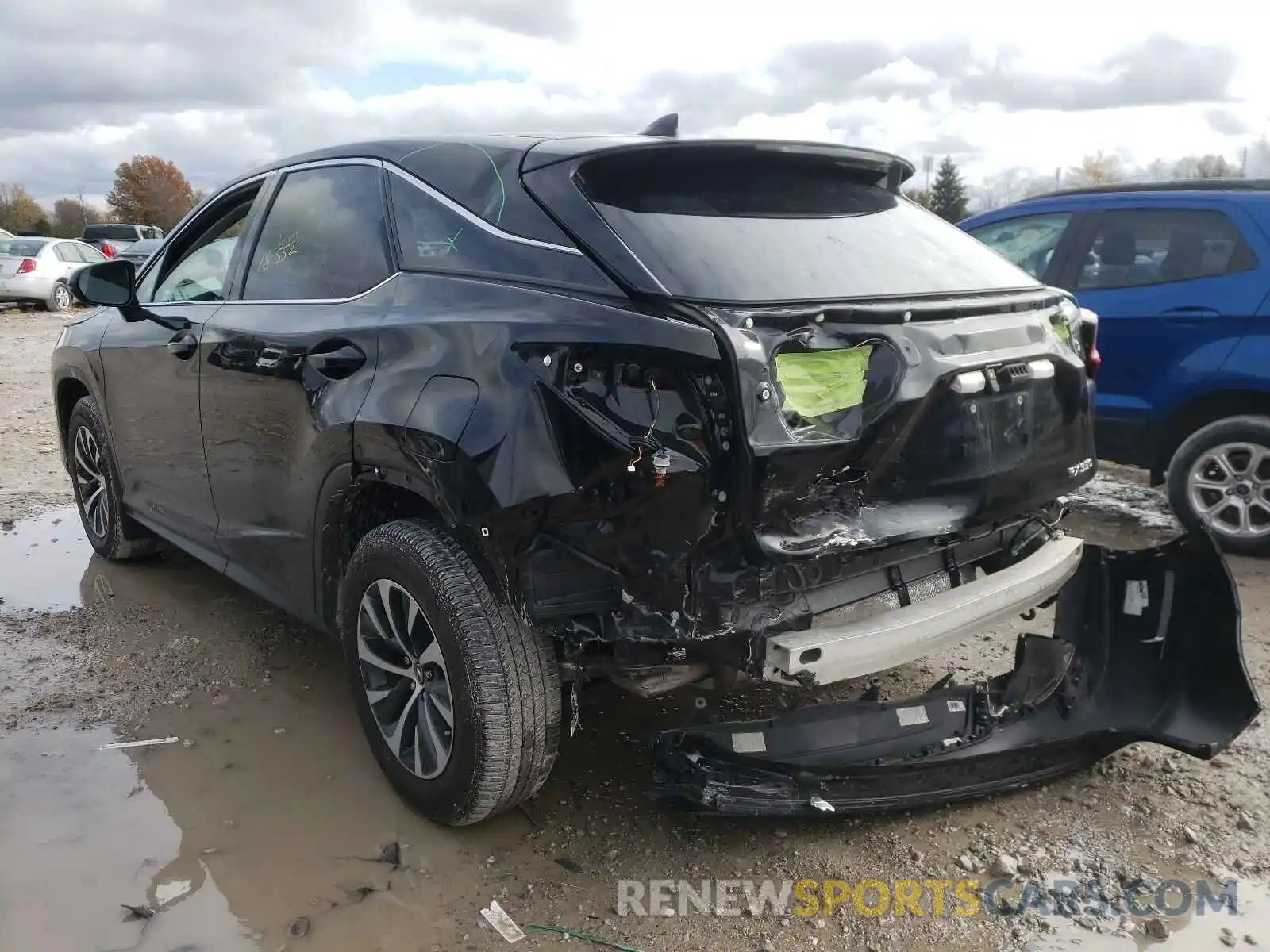 3 Photograph of a damaged car 2T2AZMDA7LC222576 LEXUS RX350 2020