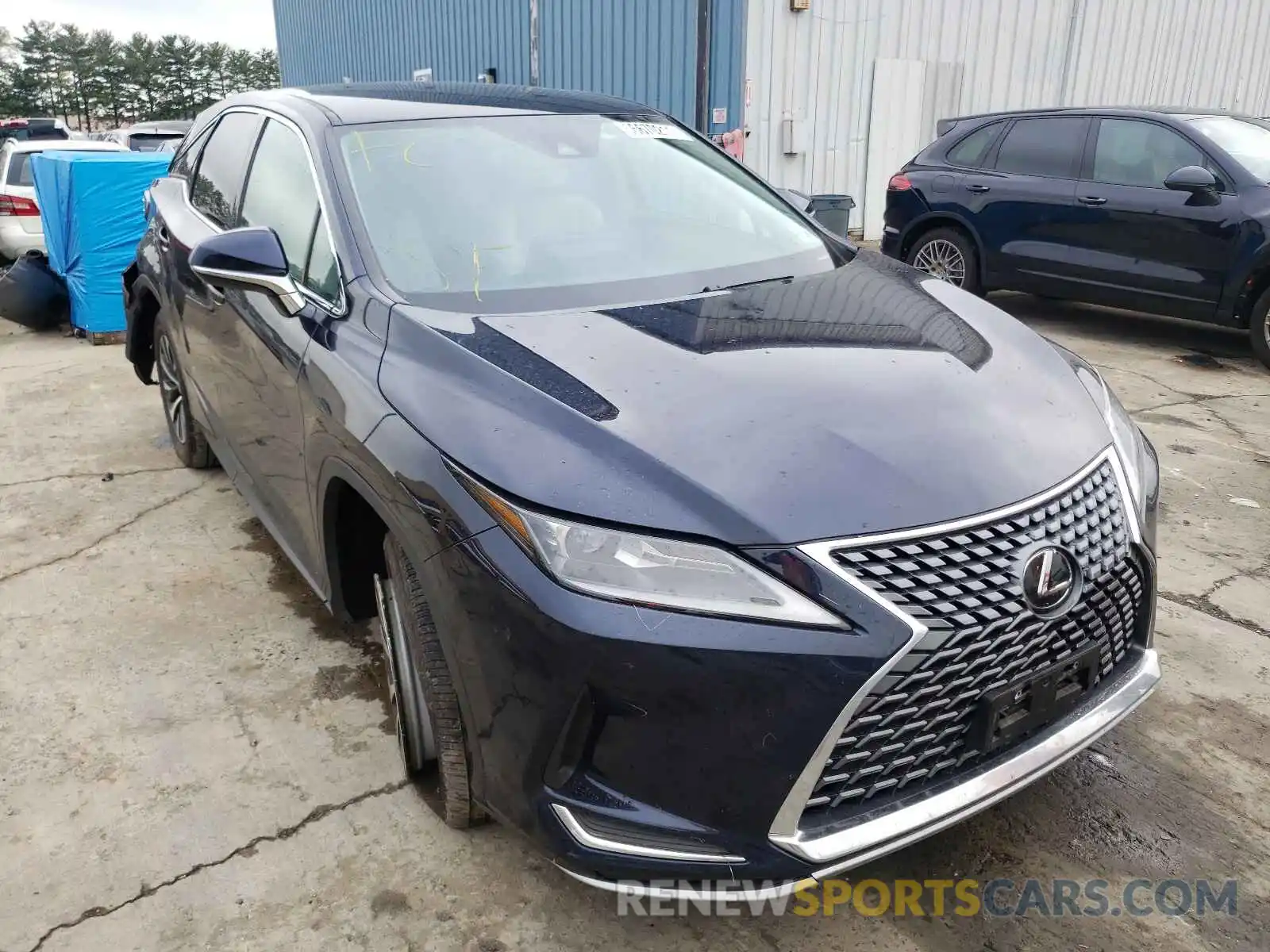 1 Photograph of a damaged car 2T2AZMDA7LC231066 LEXUS RX350 2020