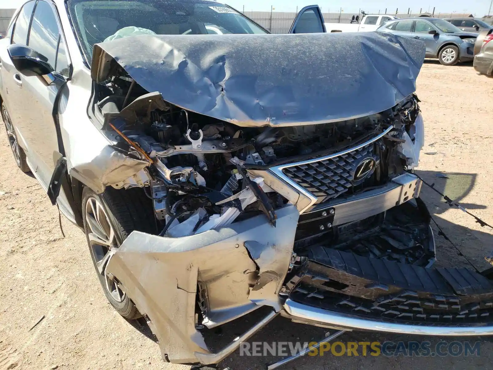 9 Photograph of a damaged car 2T2HZMAA0LC152146 LEXUS RX350 2020