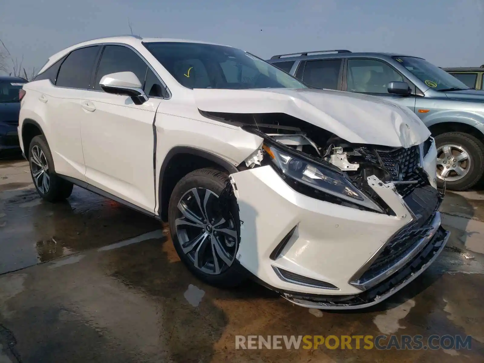 1 Photograph of a damaged car 2T2HZMAA0LC156830 LEXUS RX350 2020