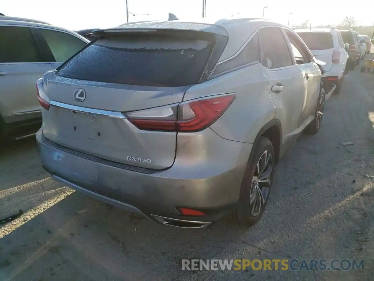 4 Photograph of a damaged car 2T2HZMAA0LC164247 LEXUS RX350 2020