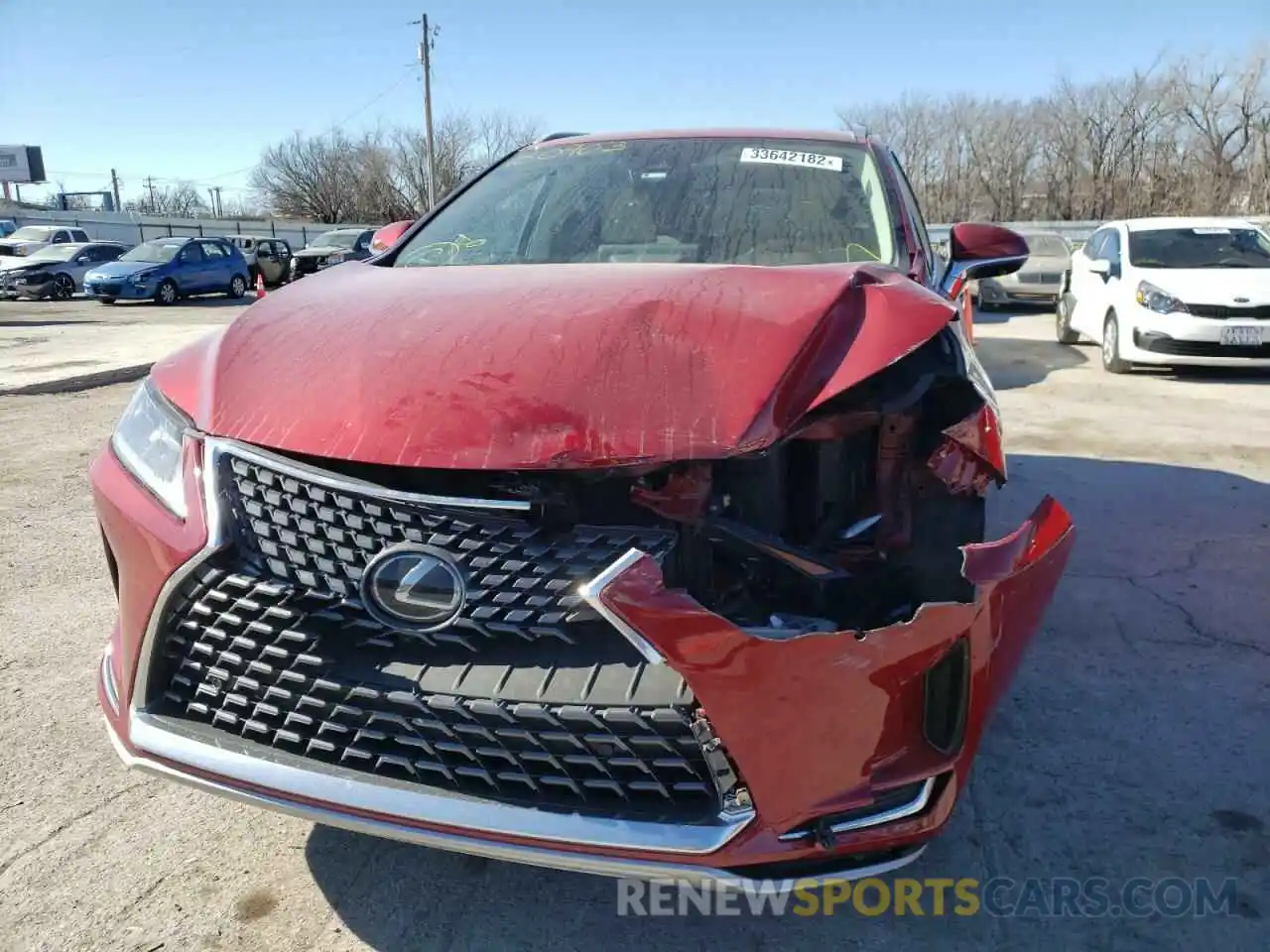 9 Photograph of a damaged car 2T2HZMAA0LC180903 LEXUS RX350 2020