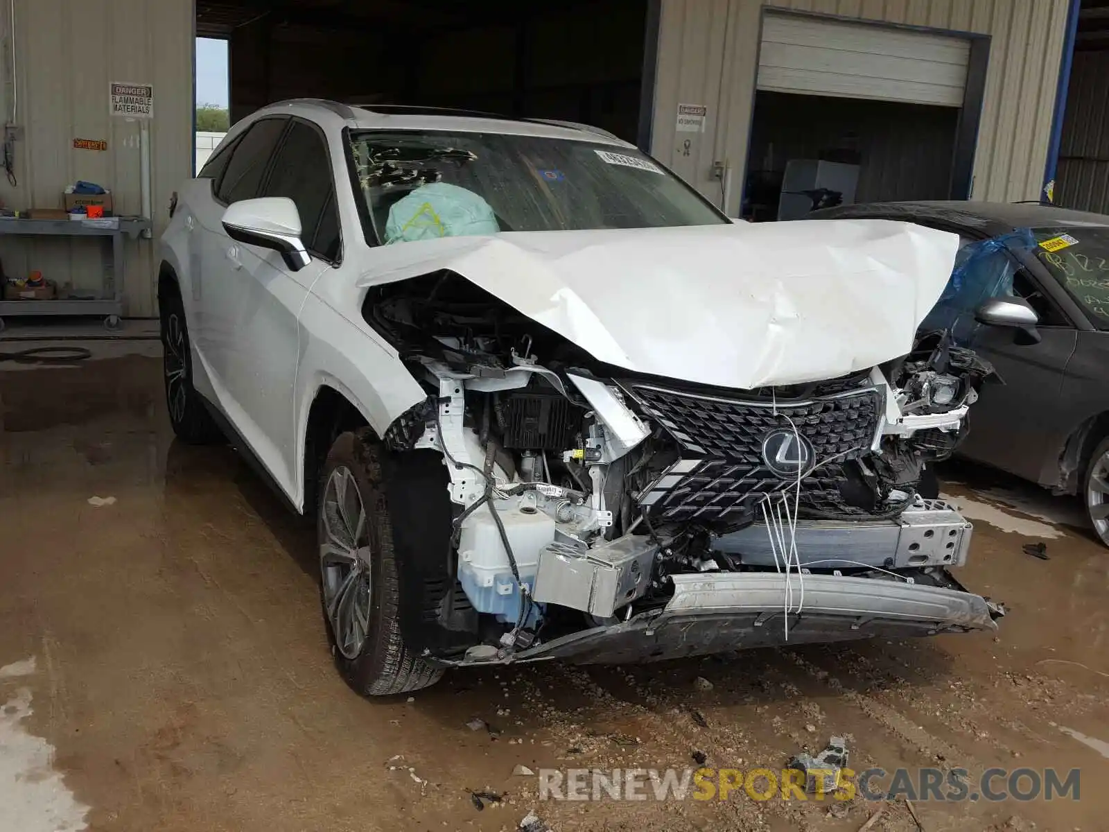 1 Photograph of a damaged car 2T2HZMAA1LC153872 LEXUS RX350 2020