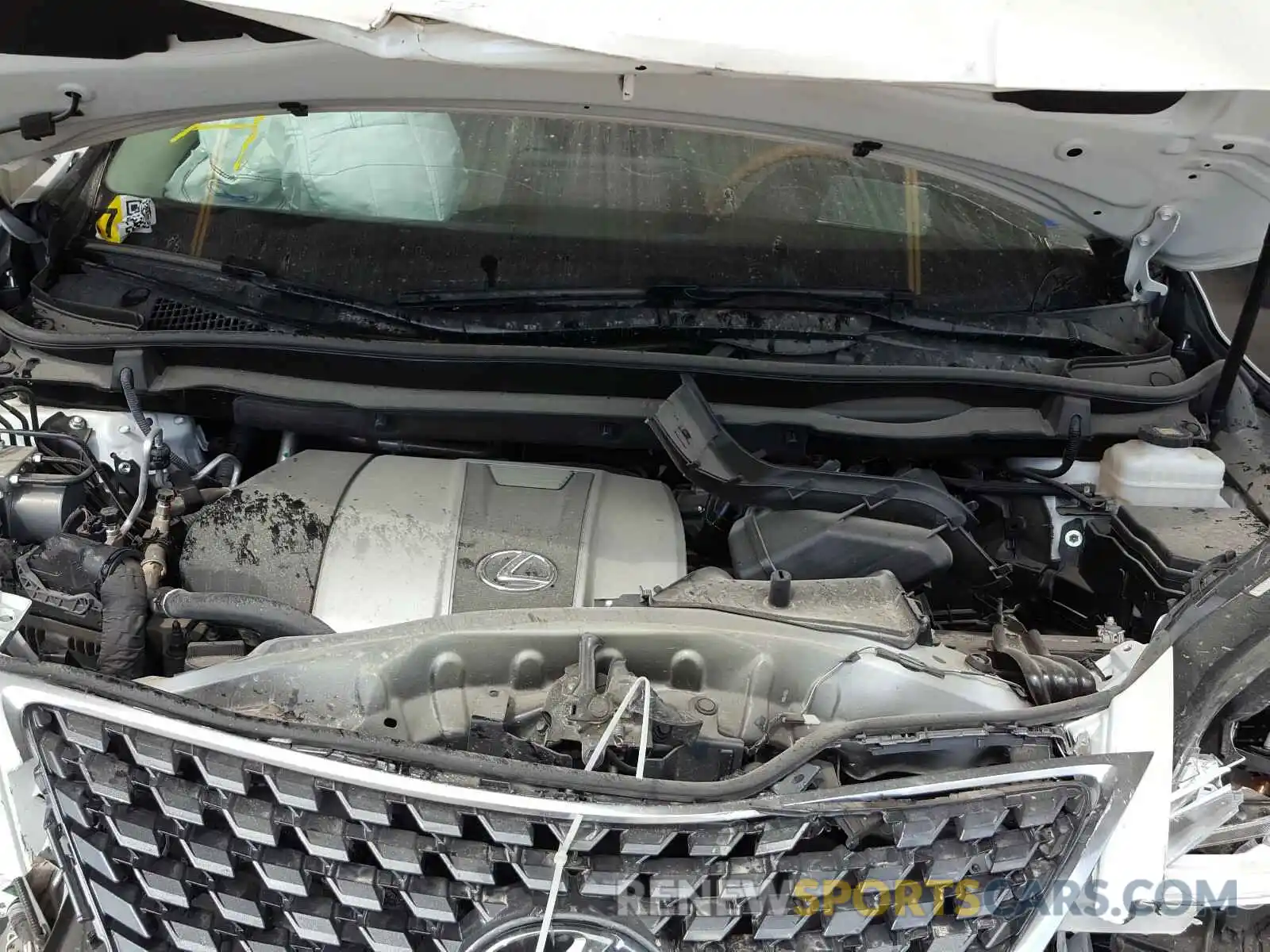 7 Фотография поврежденного автомобиля 2T2HZMAA1LC153872 LEXUS RX350 2020