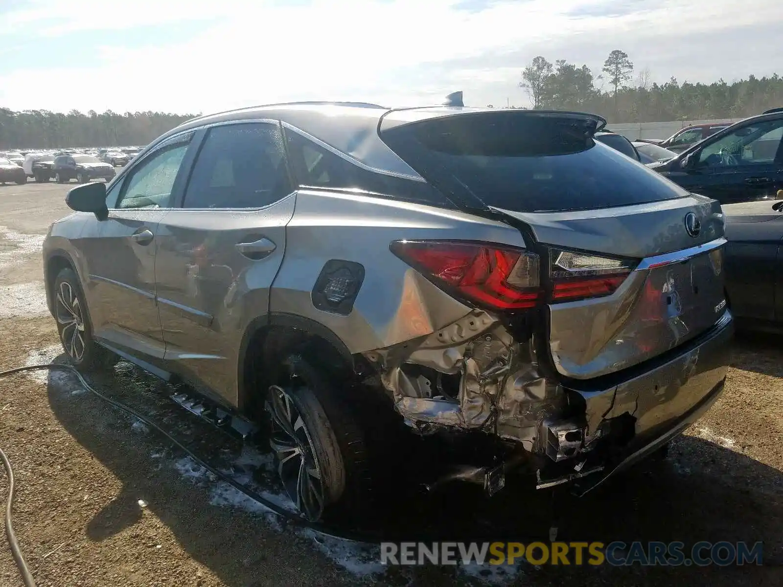 3 Photograph of a damaged car 2T2HZMAA1LC157470 LEXUS RX350 2020