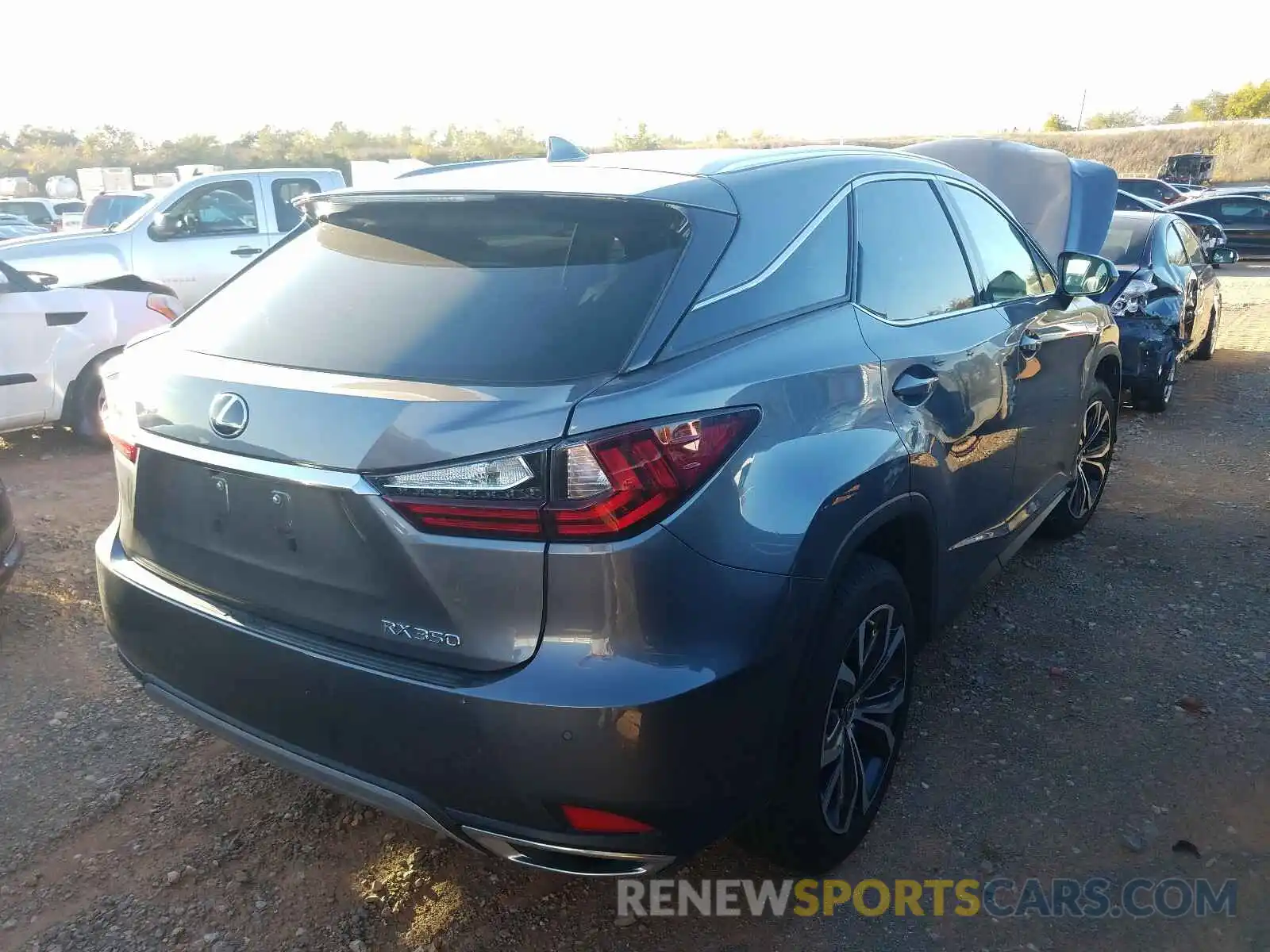 4 Photograph of a damaged car 2T2HZMAA1LC161521 LEXUS RX350 2020