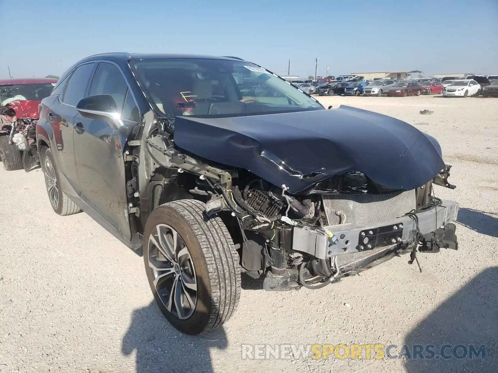 1 Photograph of a damaged car 2T2HZMAA1LC162359 LEXUS RX350 2020