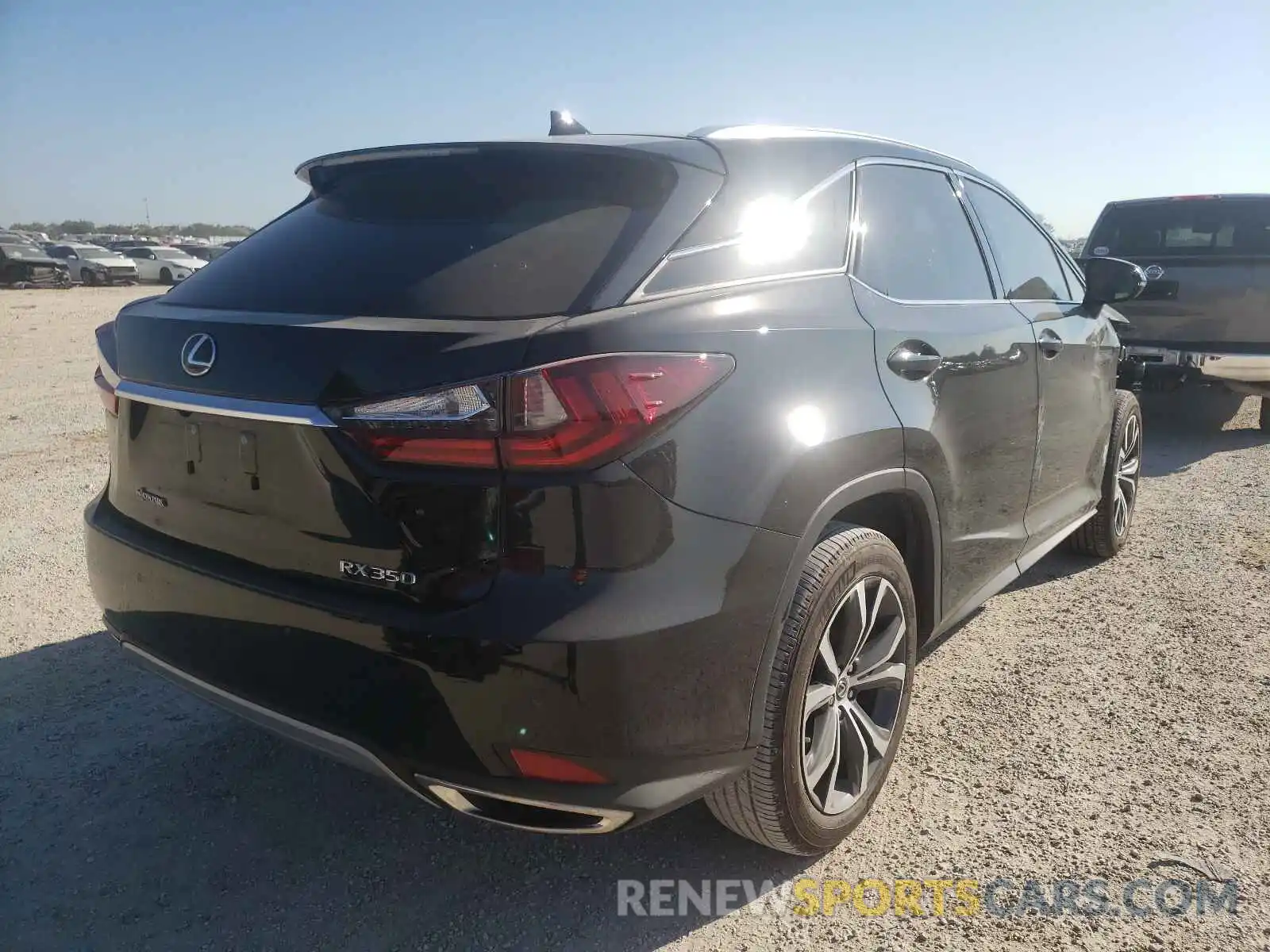 4 Photograph of a damaged car 2T2HZMAA1LC162359 LEXUS RX350 2020