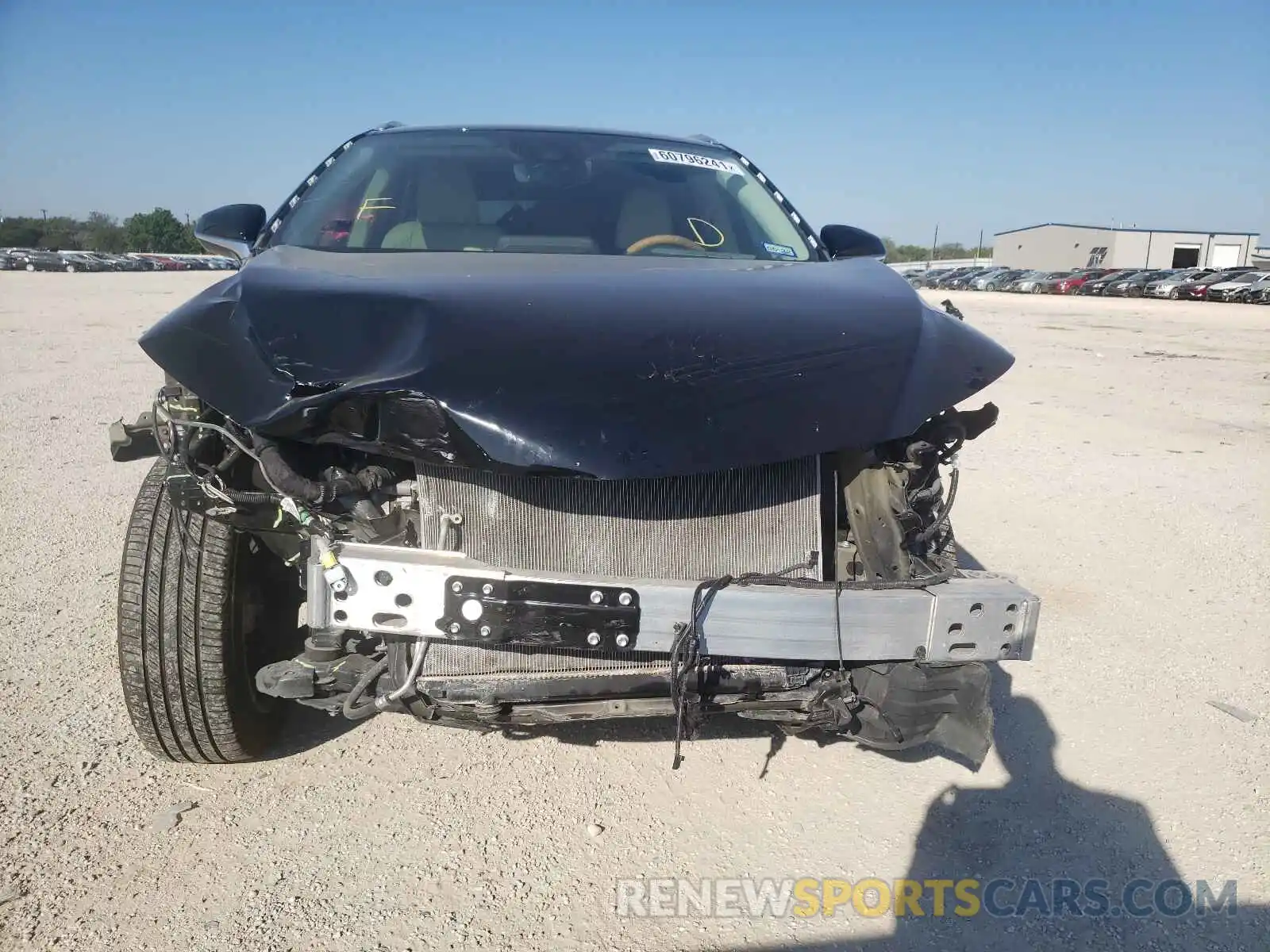 9 Photograph of a damaged car 2T2HZMAA1LC162359 LEXUS RX350 2020