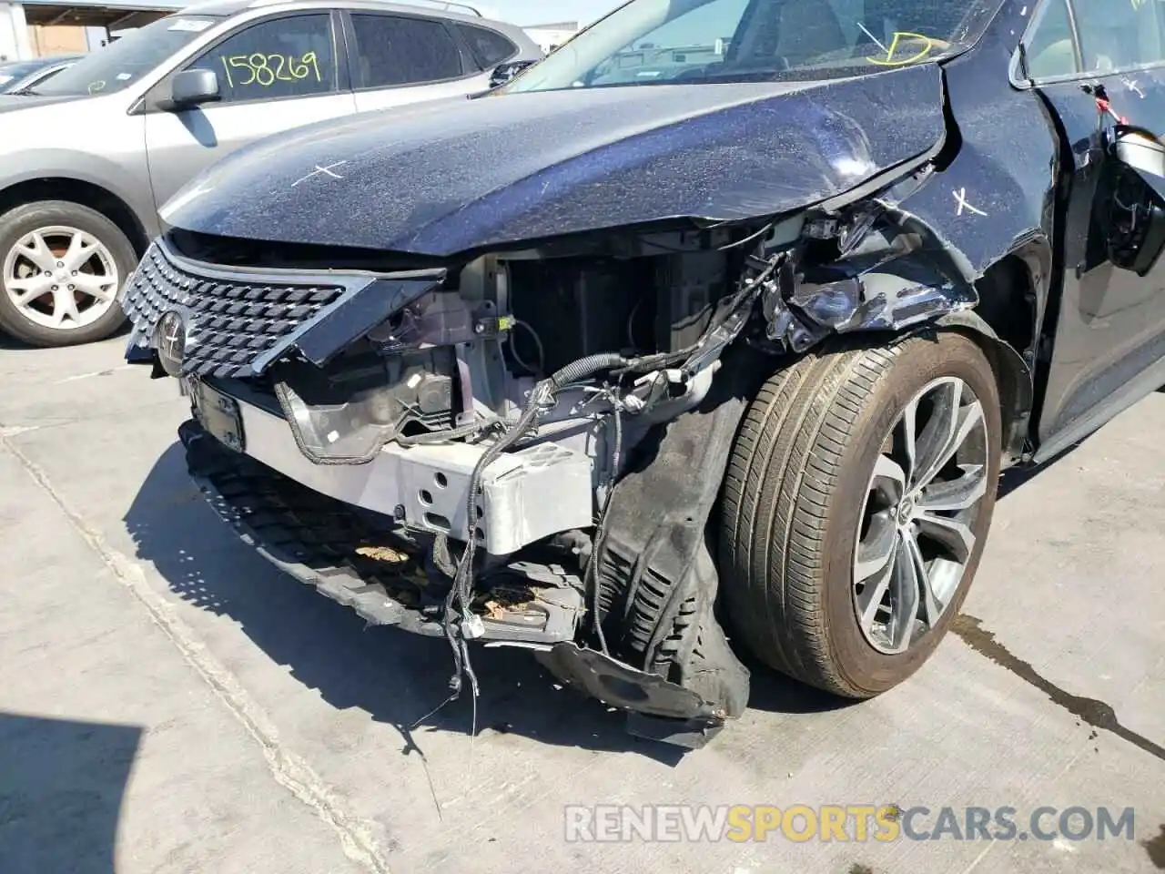 9 Фотография поврежденного автомобиля 2T2HZMAA1LC165598 LEXUS RX350 2020