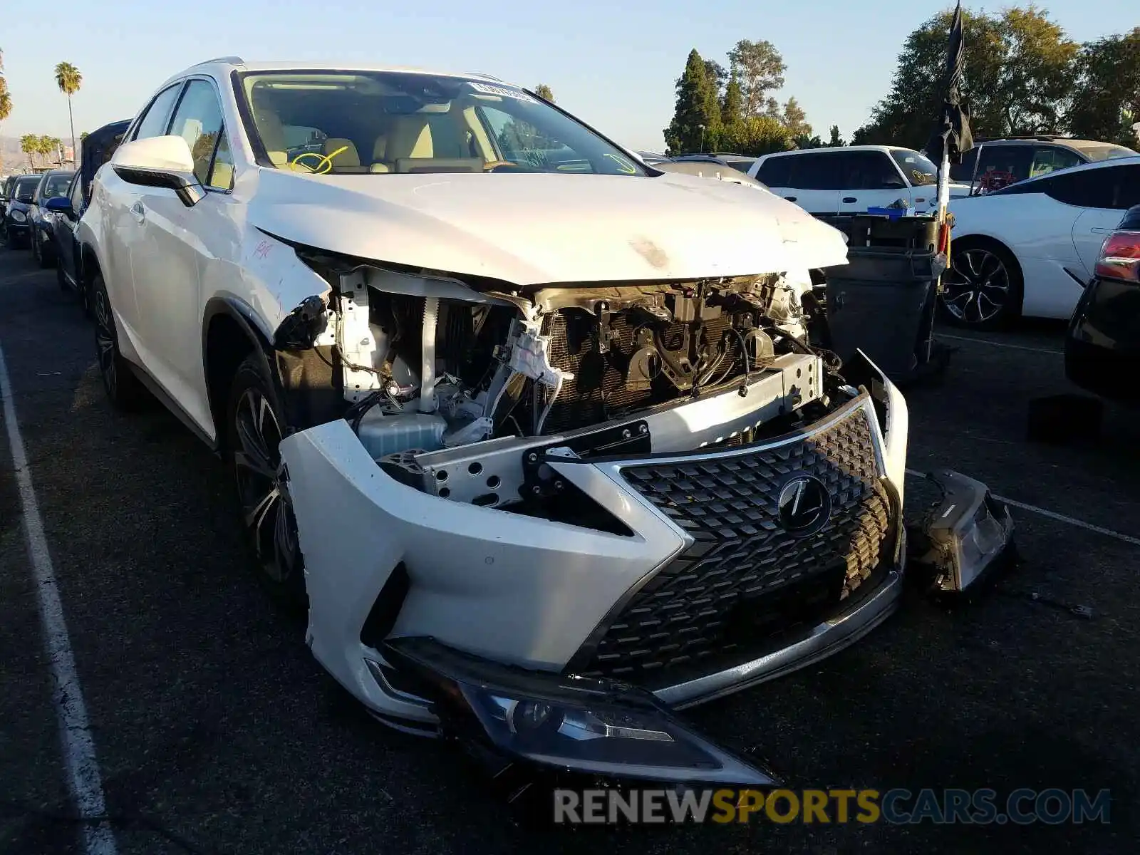 1 Photograph of a damaged car 2T2HZMAA1LC173832 LEXUS RX350 2020