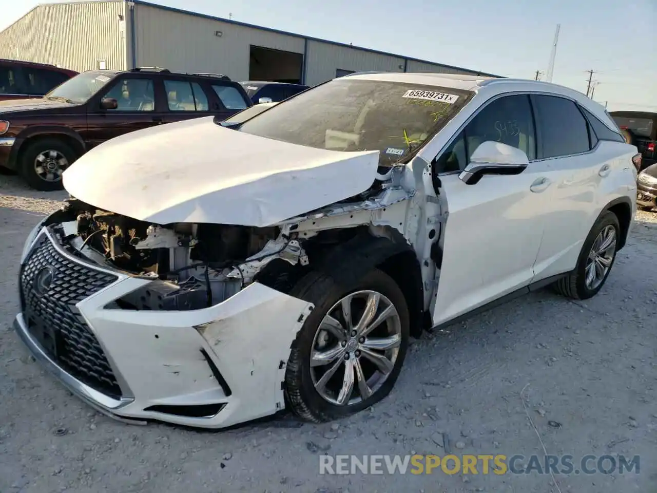 2 Photograph of a damaged car 2T2HZMAA2LC159809 LEXUS RX350 2020