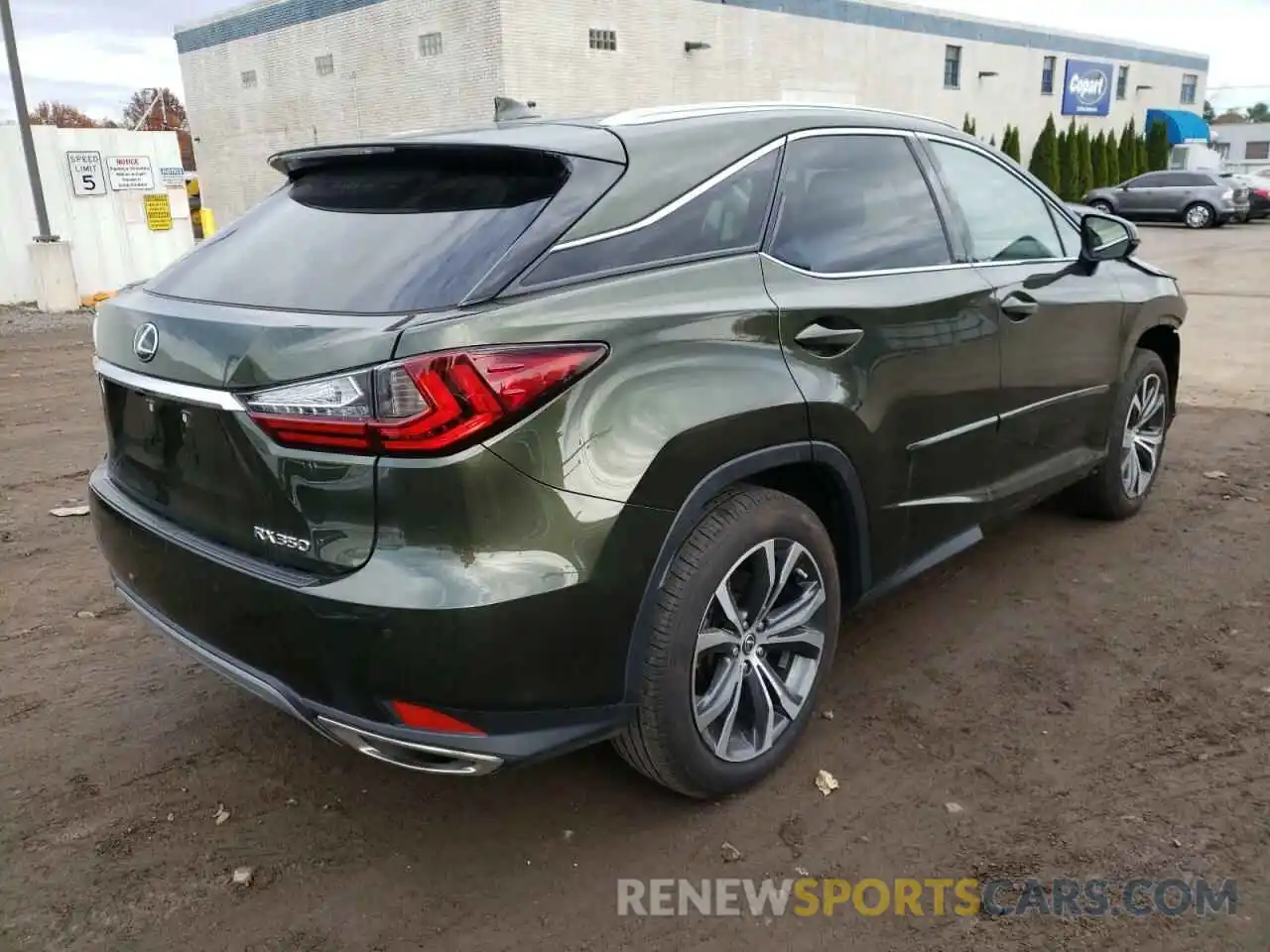 4 Фотография поврежденного автомобиля 2T2HZMAA2LC164525 LEXUS RX350 2020